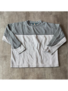 Y2K Burnside Ribbed Sweater Mens Large Snowboarding Skateboarding